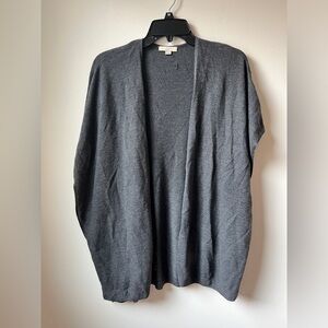 LOFT Charcoal Knit Sweater